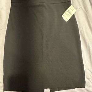 Black pencil skirt